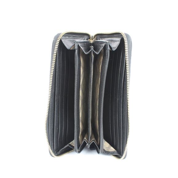 Ugg Black Leather Zip Wallet - Picture 5 of 5